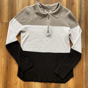 No Boundaries Zip Up Long Sleeve Multicolored Size XXL